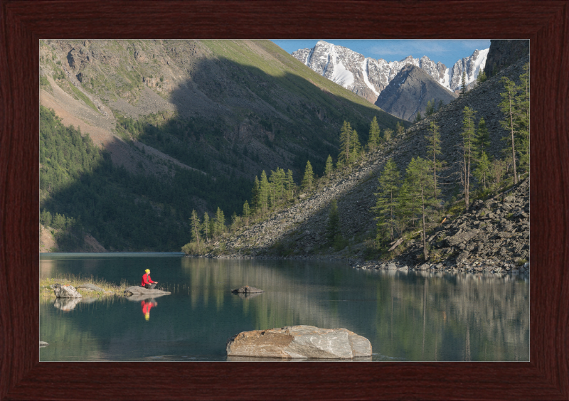 Northern End of the Lower Shavlinsky Lake - Great Pictures Framed