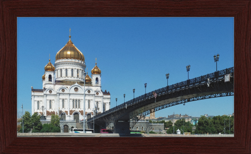 Saint Basil's Cathedral in Moscow's Red Square - Great Pictures Framed