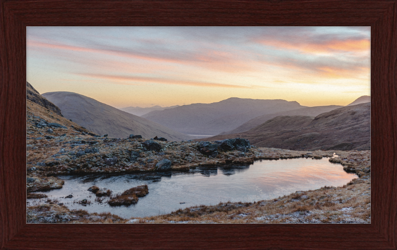 A Small Loch in the Scottish Highlands - Great Pictures Framed