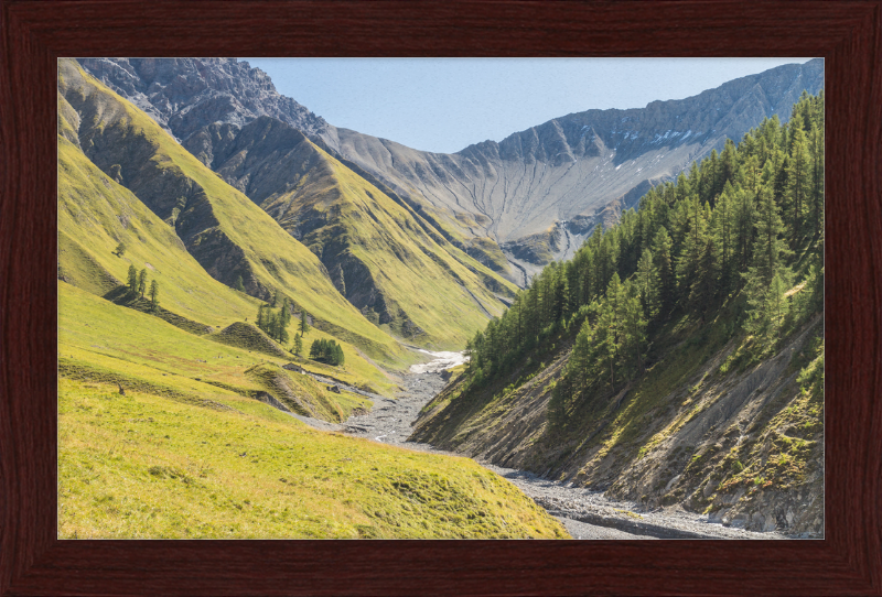 A Hike from Prasüras through the Val Trupchun to Alp Purcher - Great Pictures Framed