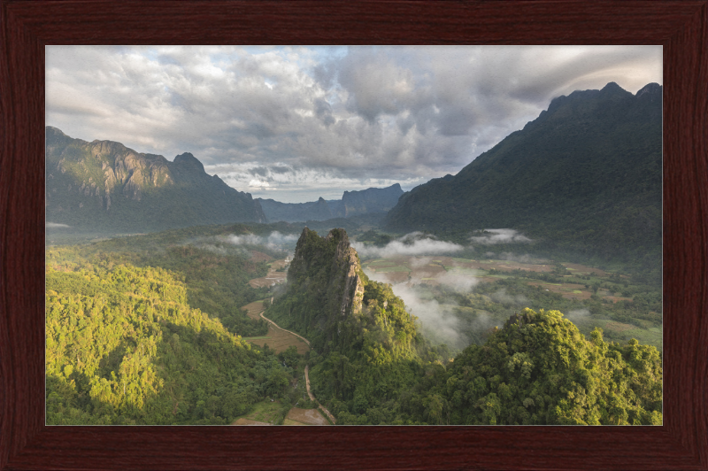 Laos' Karst Mountains - Great Pictures Framed