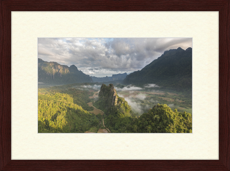 Laos' Karst Mountains - Great Pictures Framed