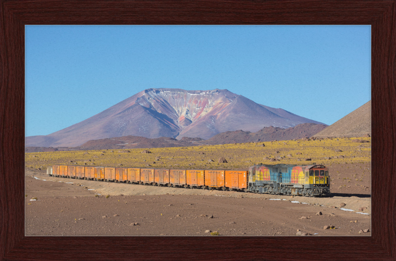 Railway Journey through Cerro Ascotan - Great Pictures Framed