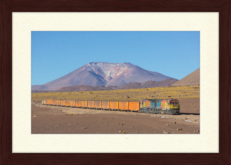 Railway Journey through Cerro Ascotan - Great Pictures Framed