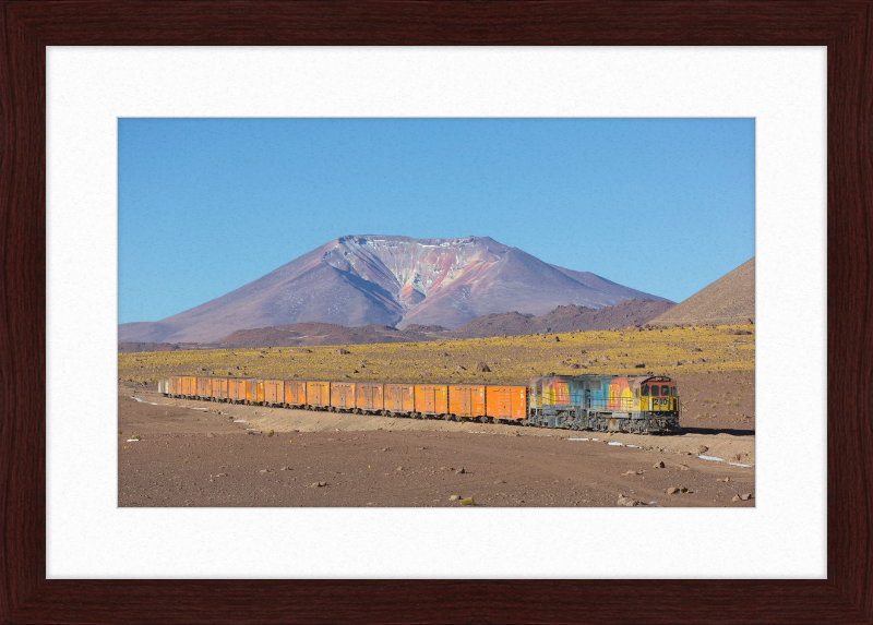 Railway Journey through Cerro Ascotan - Great Pictures Framed