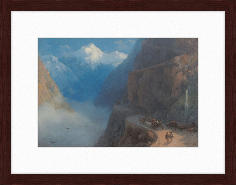 From Mleta to Gudauri (1868) - Great Pictures Framed