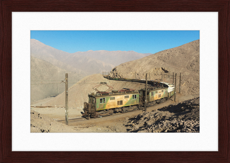 SQM GE 289A Boxcab Quillagua - Barriles - Great Pictures Framed