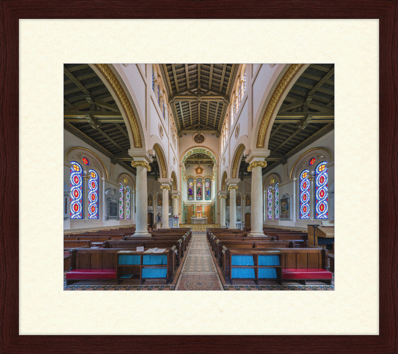 St Raphael's Interior 1, Kingston, Surrey, UK - Great Pictures Framed