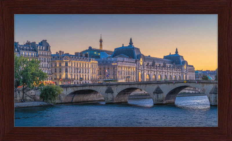 Pont Royal and the Musée d'Orsay, Paris - Great Pictures Framed