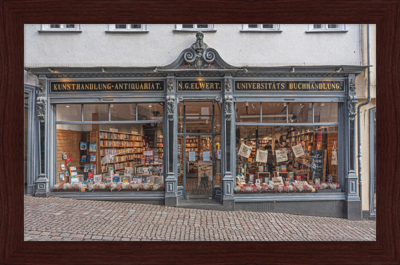 N. G. Elwert Bookstore in Marburg, Germany - Great Pictures Framed