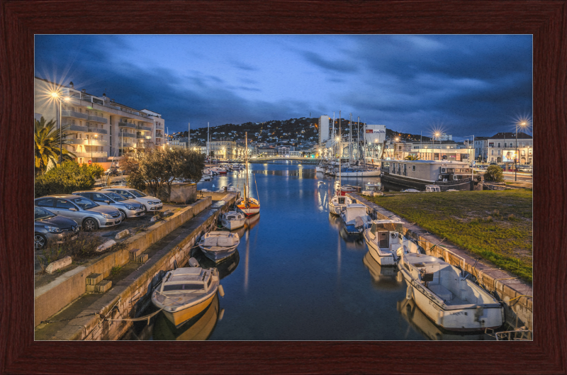 Sète's Canals - Great Pictures Framed