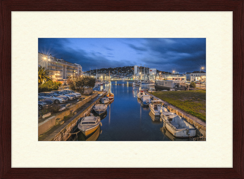 Sète's Canals - Great Pictures Framed