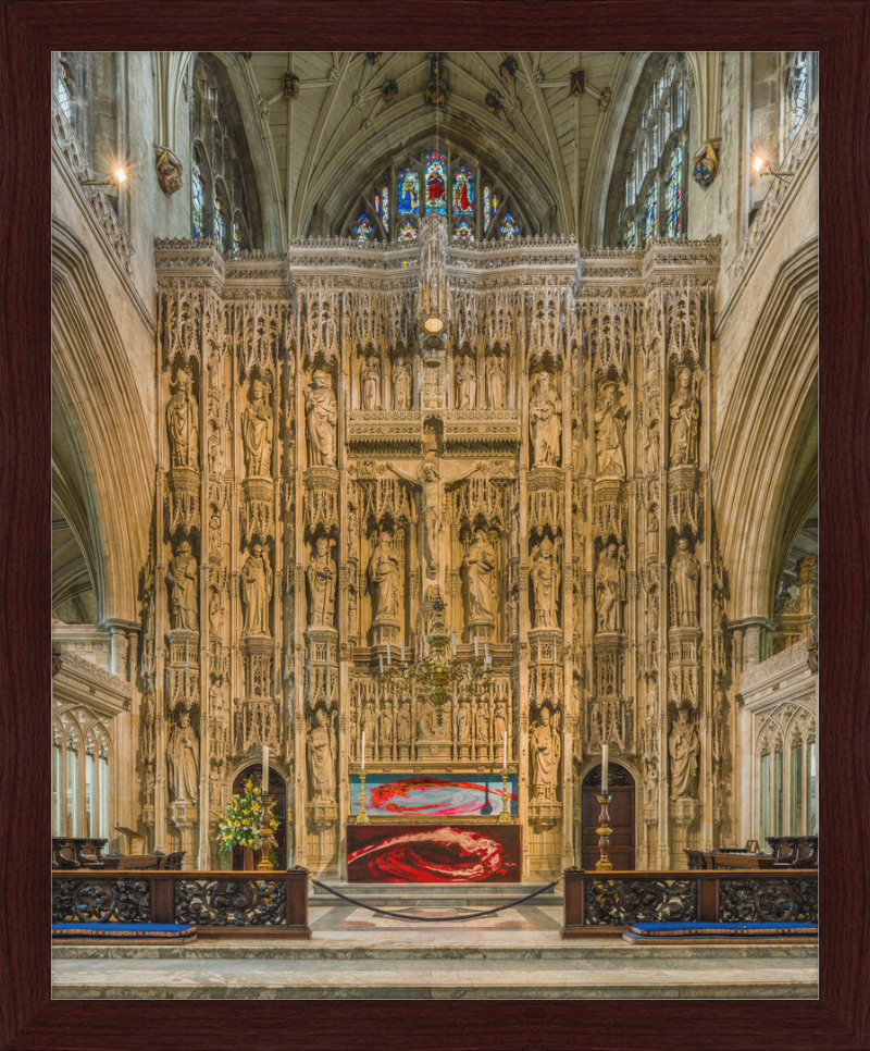 Winchester Cathedral High Altar, Hampshire, UK - Great Pictures Framed