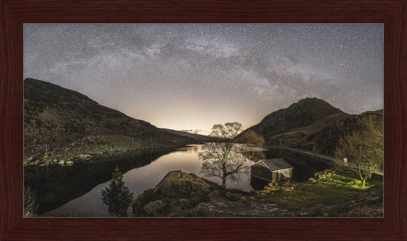 Llyn Ogwen Milky Way - Great Pictures Framed