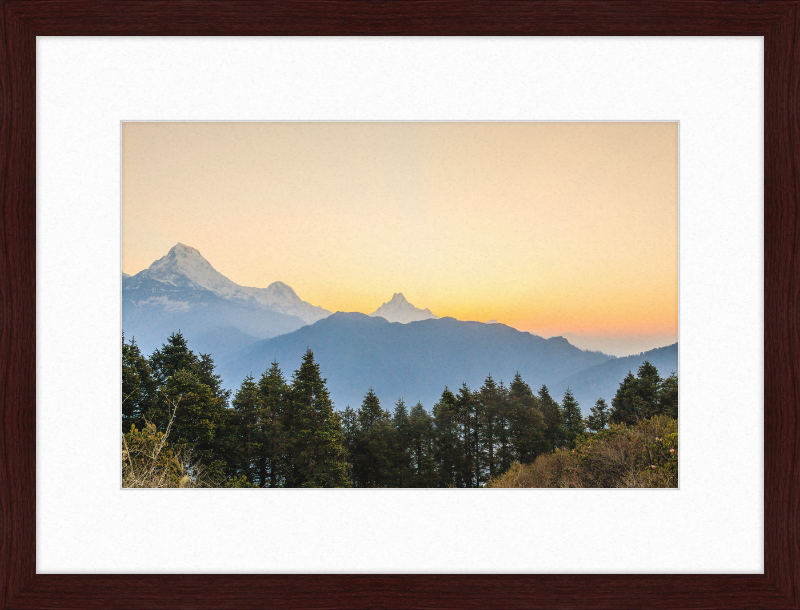 The Annapurna Range, Nepal - Great Pictures Framed
