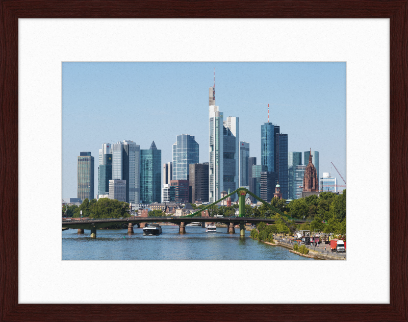 Skyline Frankfurt am Main - Great Pictures Framed