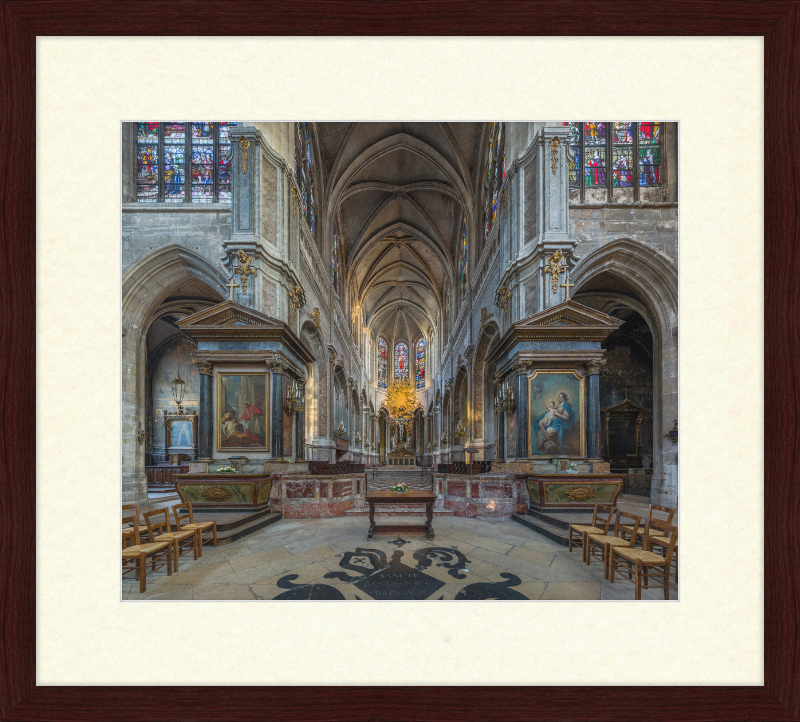 Saint Merri Church Interior - Great Pictures Framed