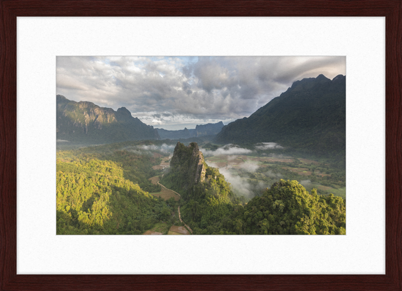 Laos' Karst Mountains - Great Pictures Framed