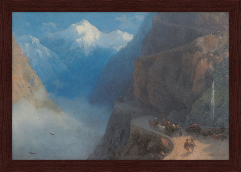 From Mleta to Gudauri (1868) - Great Pictures Framed