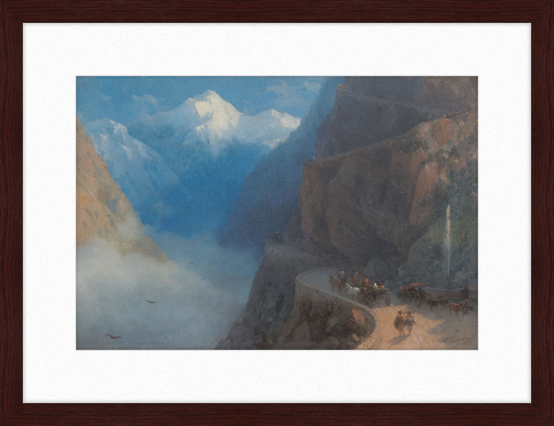From Mleta to Gudauri (1868) - Great Pictures Framed