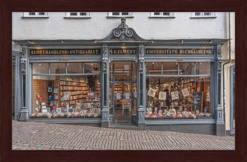 N. G. Elwert Bookstore in Marburg, Germany - Great Pictures Framed