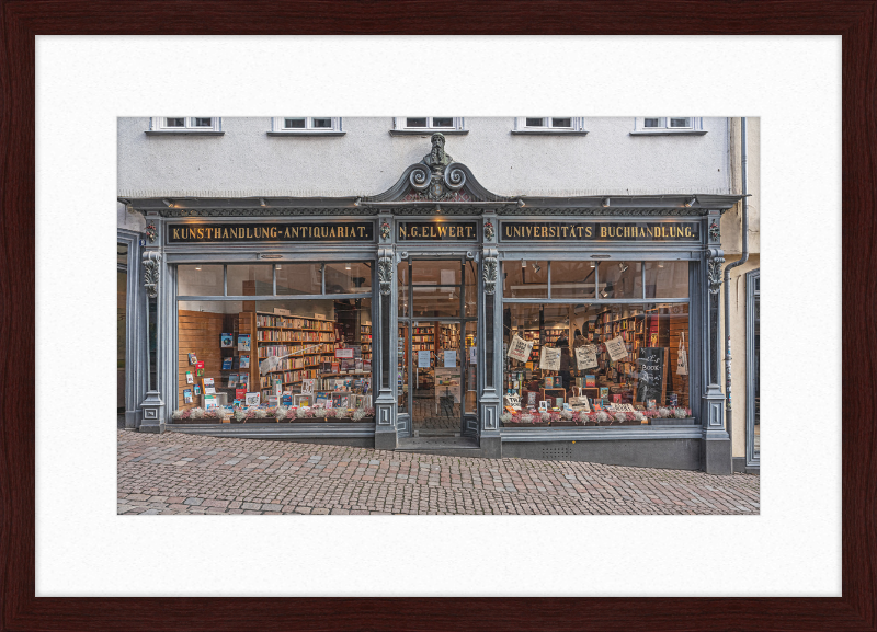 N. G. Elwert Bookstore in Marburg, Germany - Great Pictures Framed