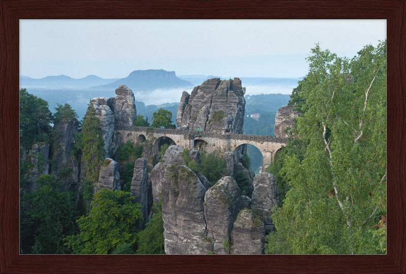 The Bastei Bridge - Great Pictures Framed