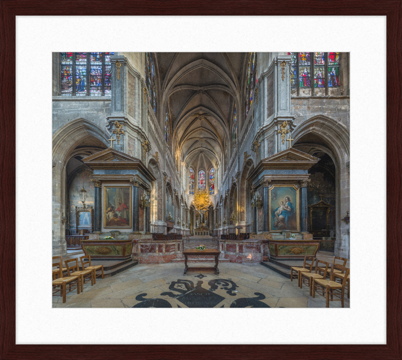 Saint Merri Church Interior - Great Pictures Framed